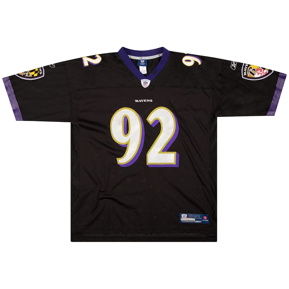 2008-11 Baltimore Ravens Ngata #92 Reebok On Field Jersey (Alternate) XXL