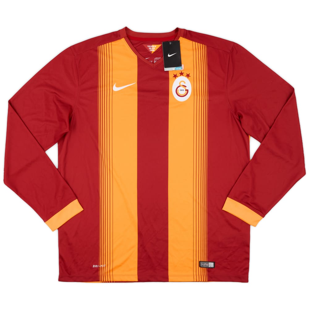 2014-15 Galatasaray Home L/S Shirt (XL)