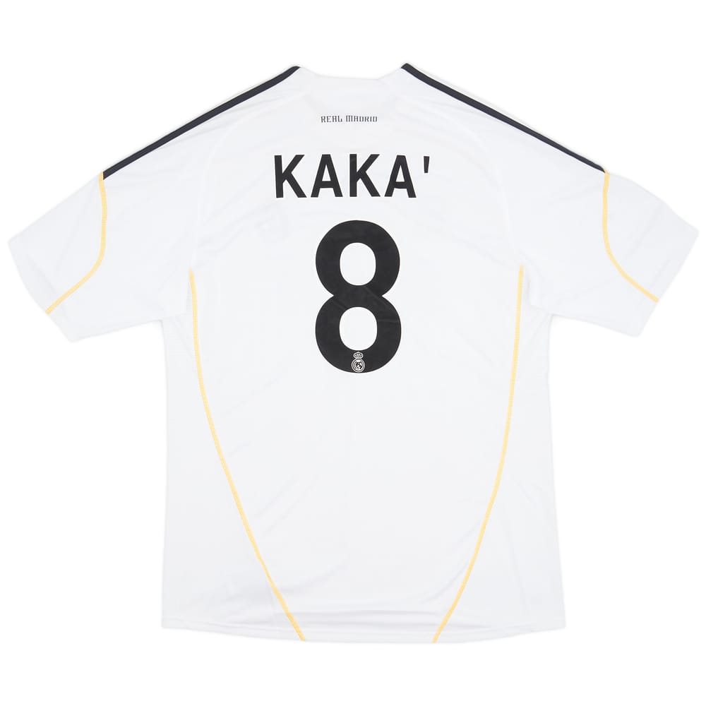 2009-10 Real Madrid Home Shirt Kaka #8 (XL)