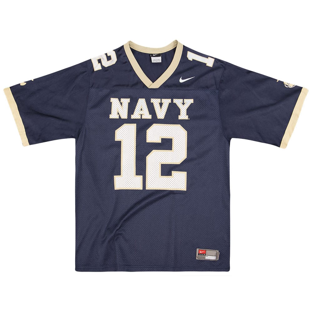 2011 Navy Midshipmen #12 Nike Jersey (Home) XL
