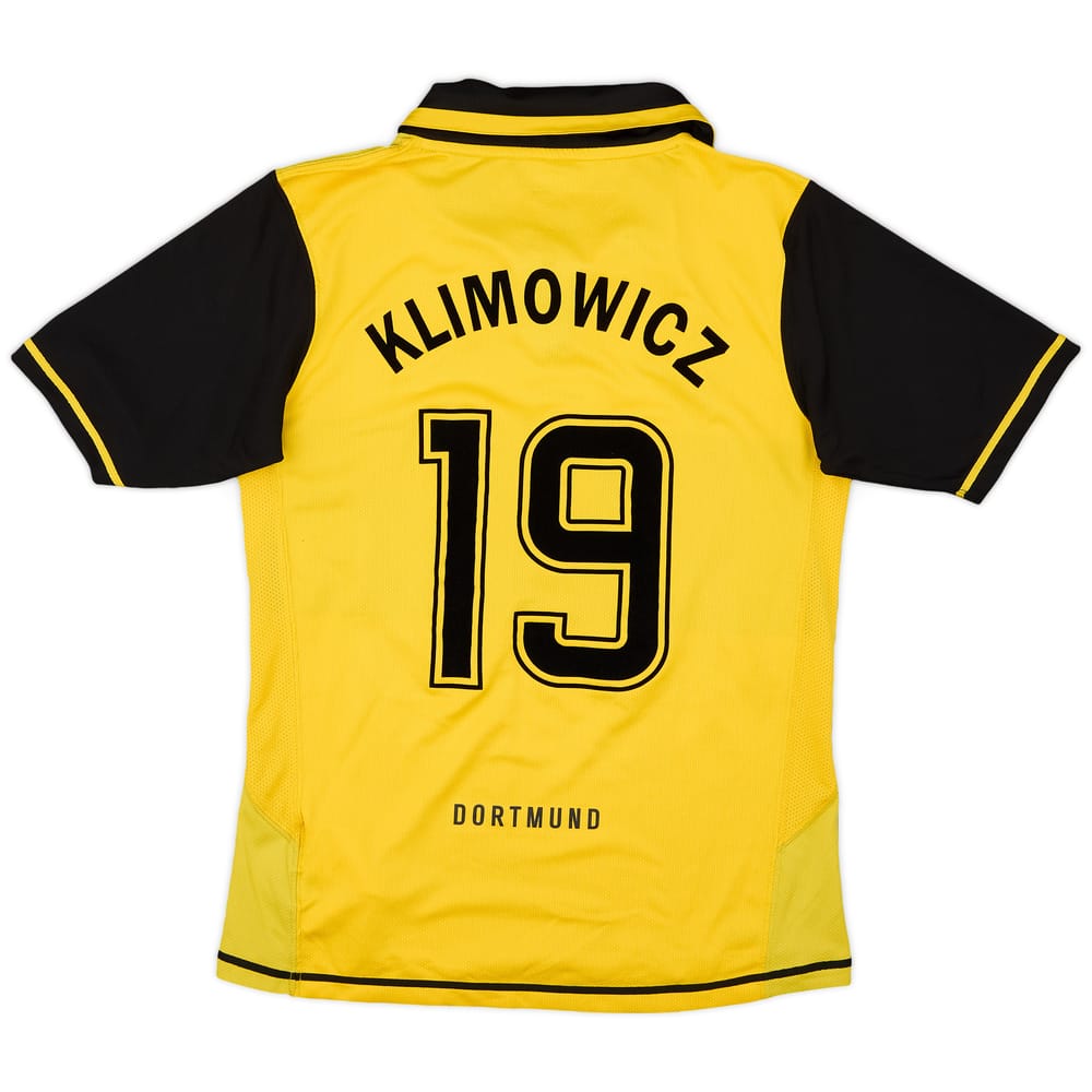 2007-08 Borussia Dortmund Home Shirt Klimowicz #19 - 6/10 - (XL.Boys)