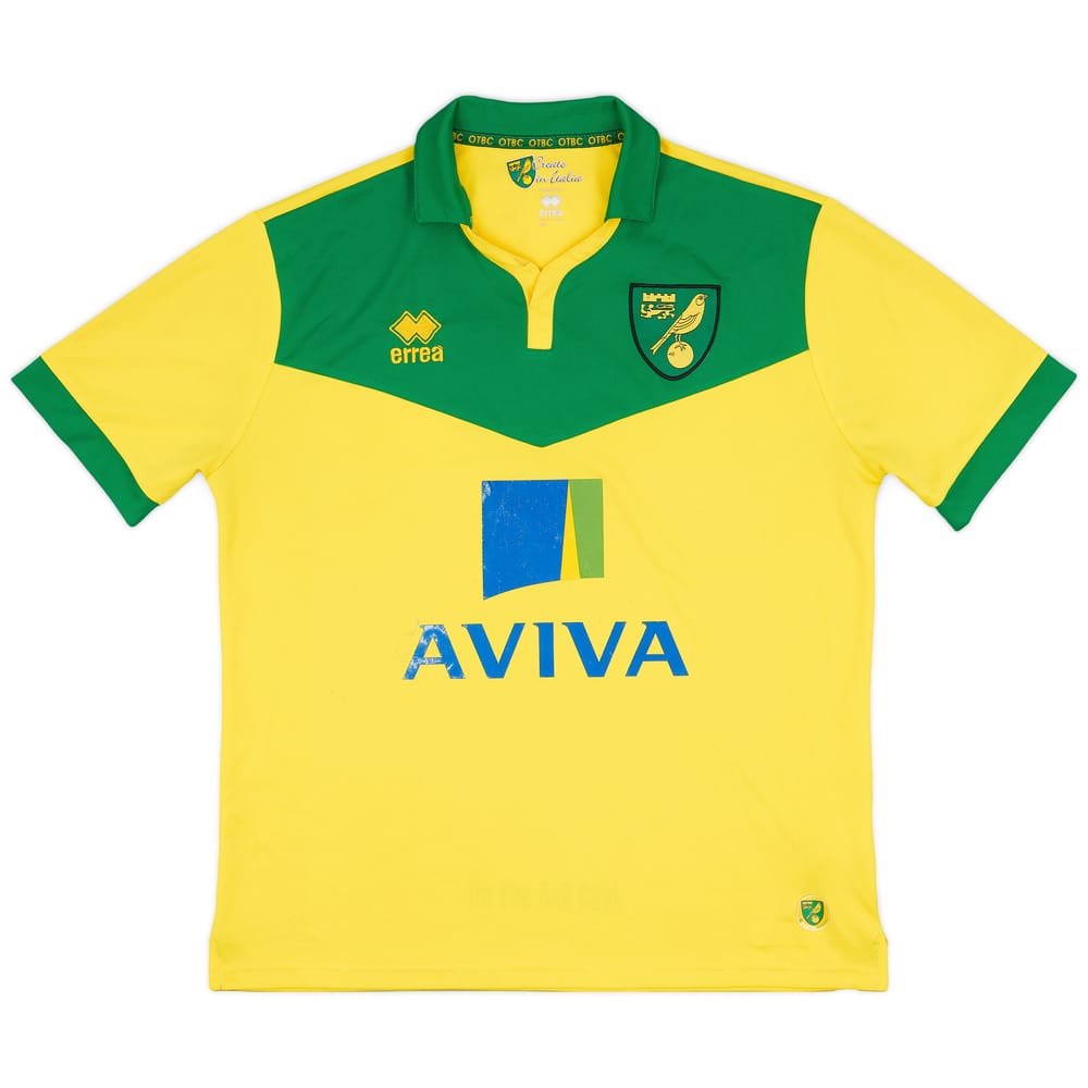 2014-15 Norwich Home Shirt - 6/10 - (L)