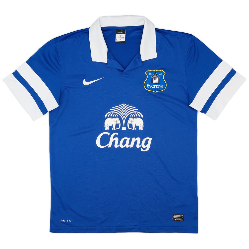 2013-14 Everton Home Shirt - 8/10 - (M)