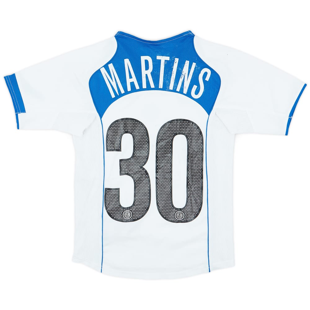 2004-05 Inter Milan Away Shirt Martins #30 - 7/10 - (S.Boys)