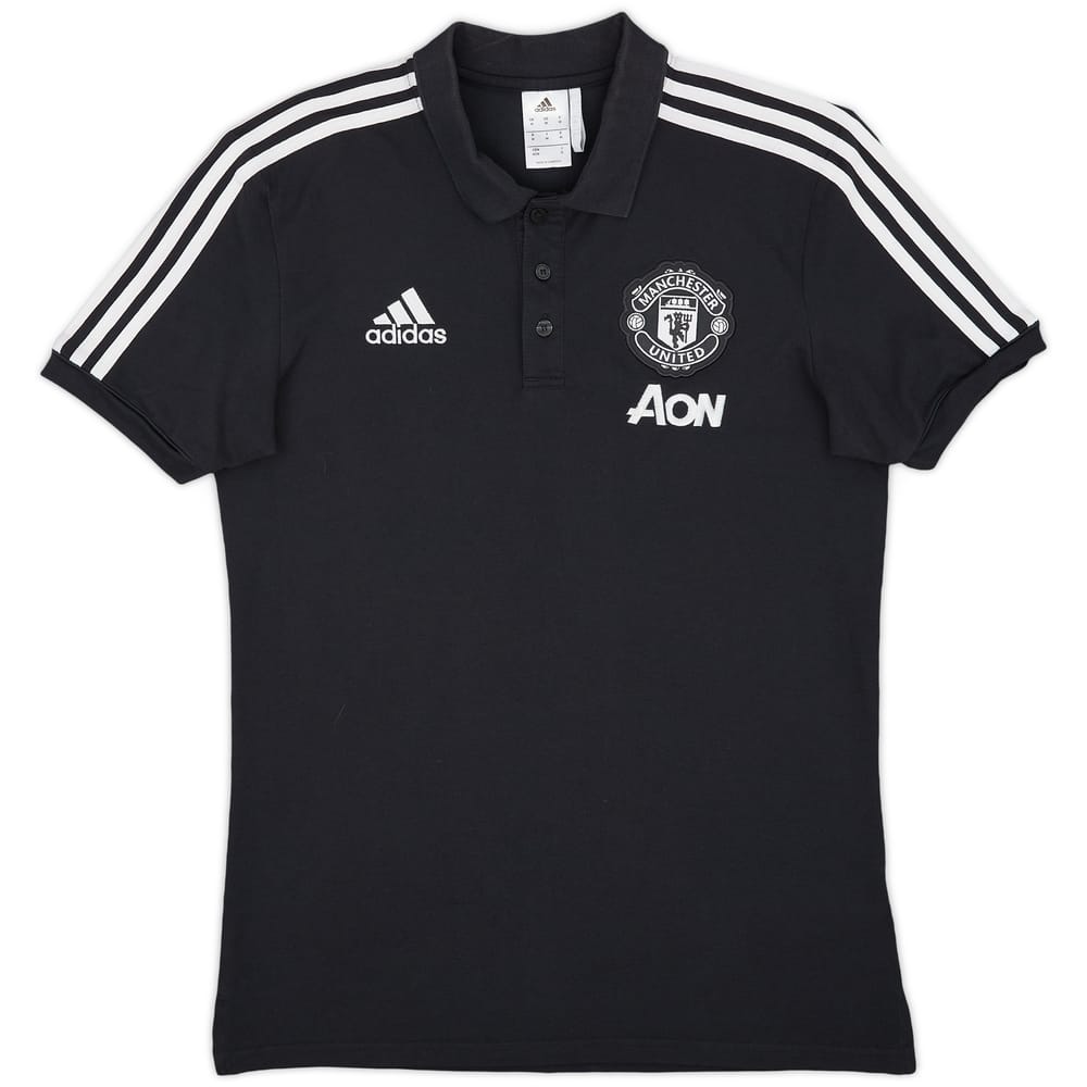 2017-18 Manchester United adidas Polo Shirt - 9/10 - (M)