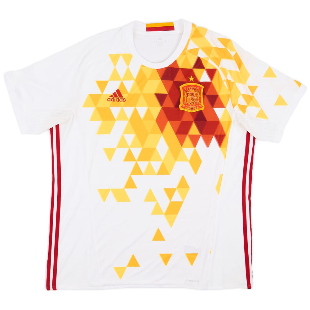 2016-17 Spain Away Shirt - 5/10 - (XL)