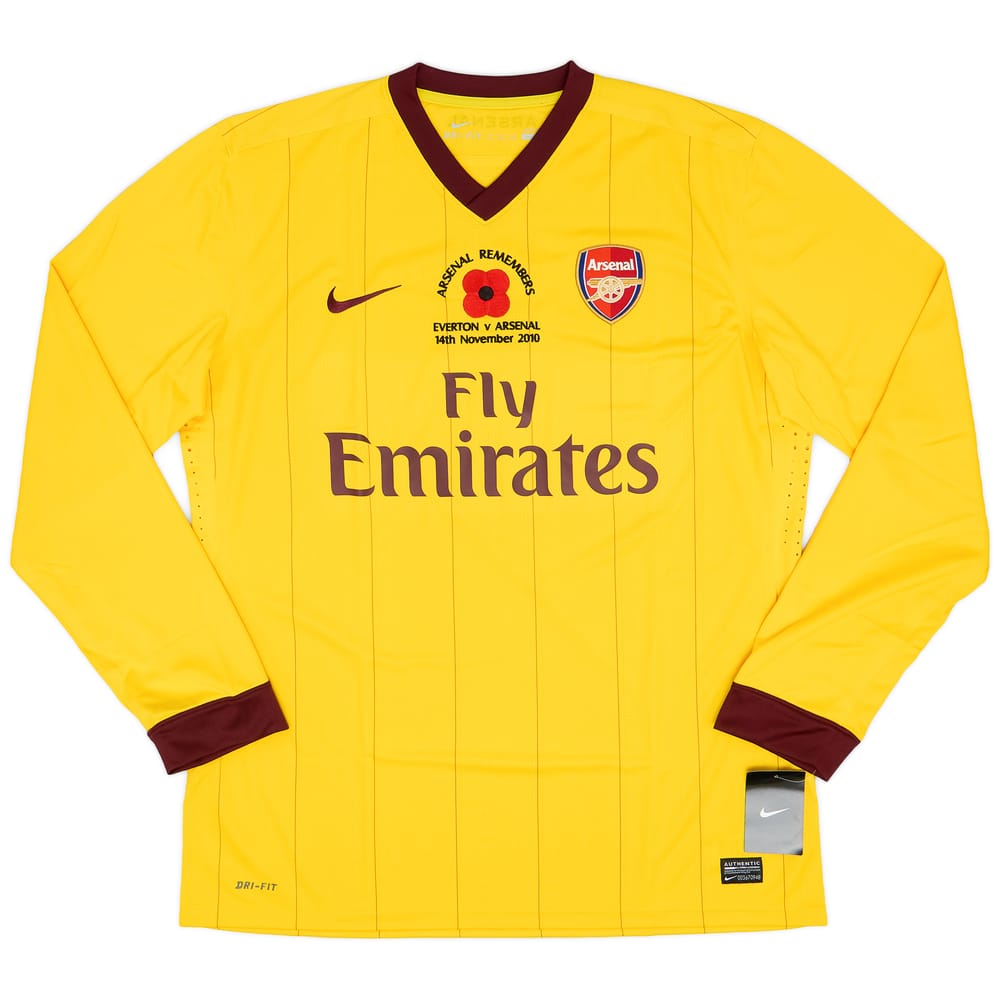 2010-13 Arsenal Player Issue Away Shirt