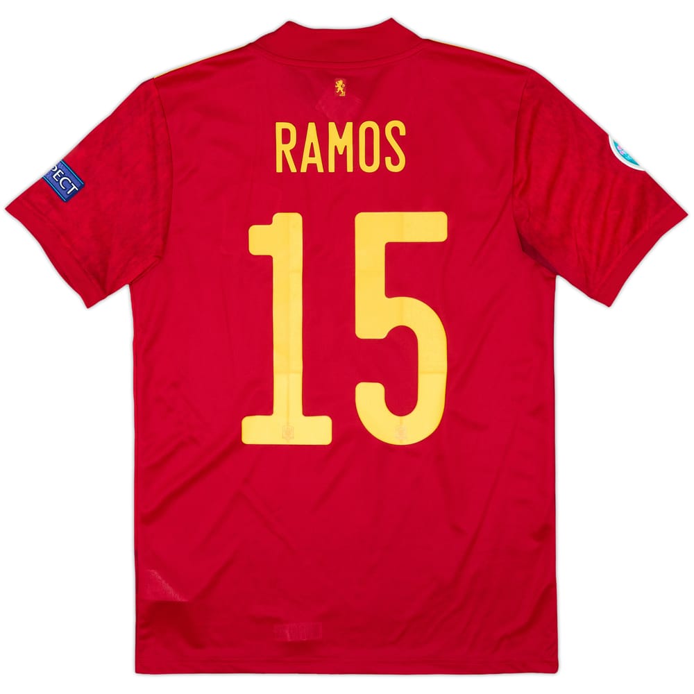 2020-21 Spain Home Shirt Ramos #15 (S)
