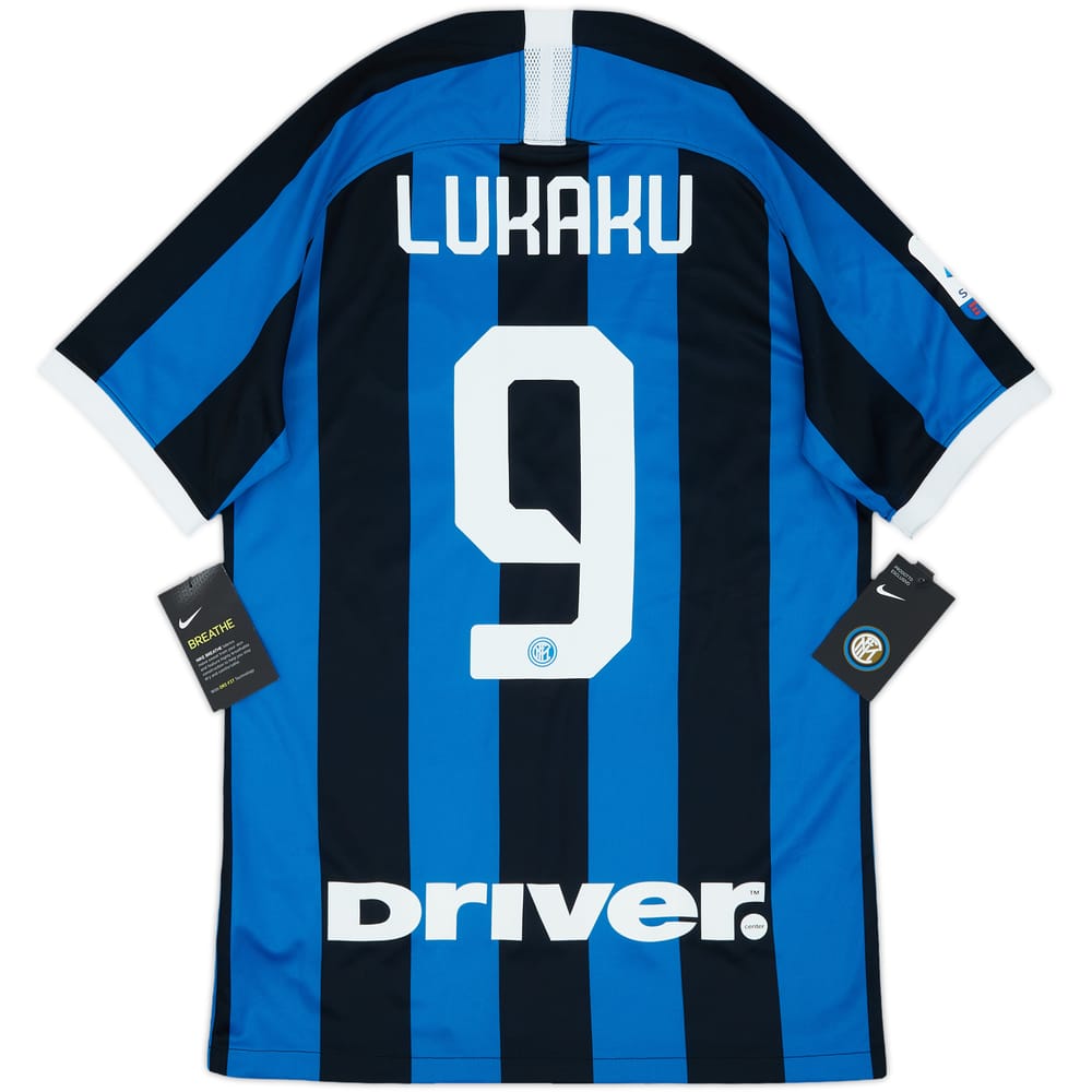 2019-20 Inter Milan Home Shirt Lukaku #9 (S)