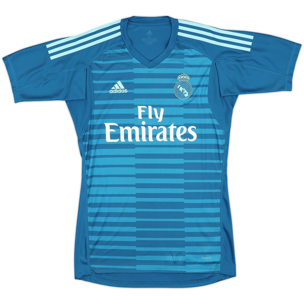 2018-19 Real Madrid GK S/S Shirt - 9/10 - (S)