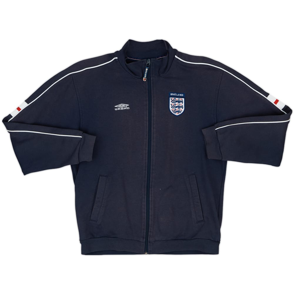 2002-04 England Umbro Track Jacket - 6/10 - (XL.Boys)