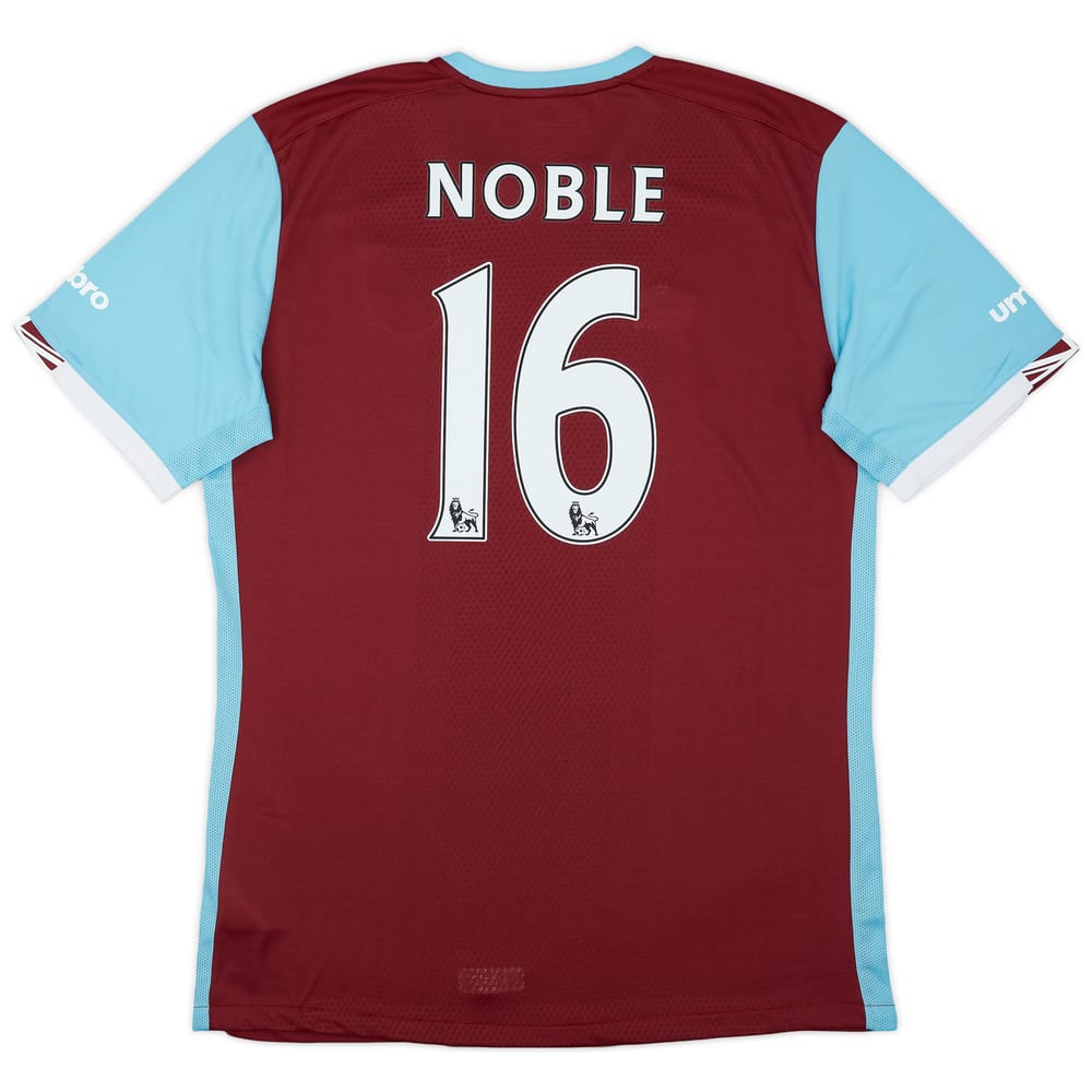 2016-17 West Ham Home Shirt Noble #16 (XL)