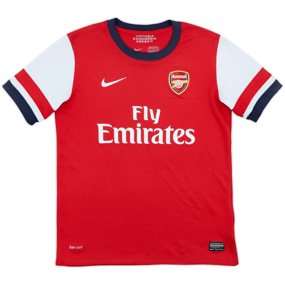 2012-14 Arsenal Home Shirt - 6/10 - (L.Boys)