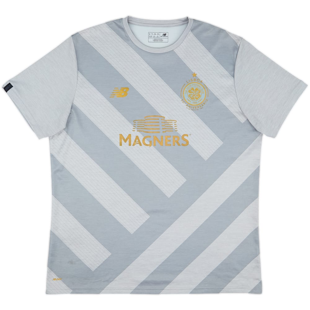 2017-18 Celtic New Balance Training Shirt - 7/10 - (XXL)