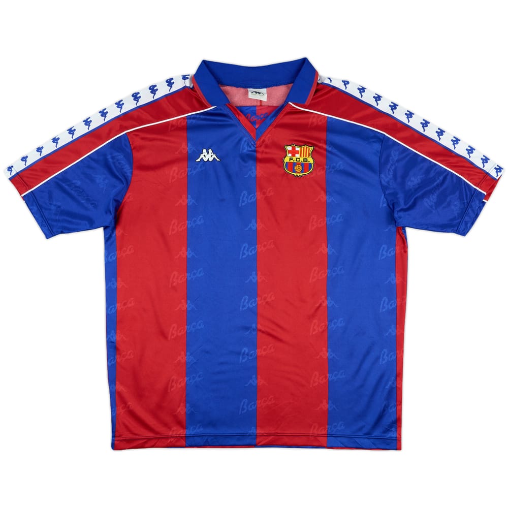 1992-95 Barcelona Home Shirt - 8/10 - (XL)