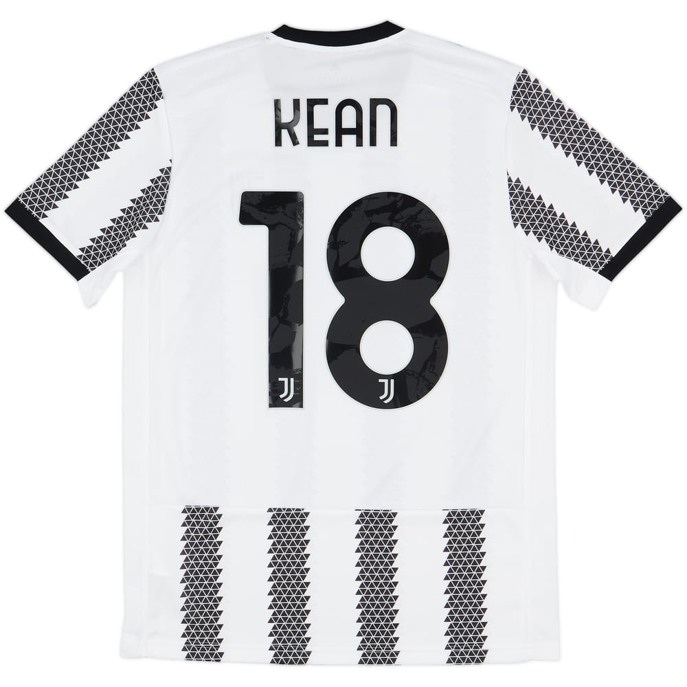 2022-23 Juventus Home Shirt Kean #18 - 10/10 - (M)
