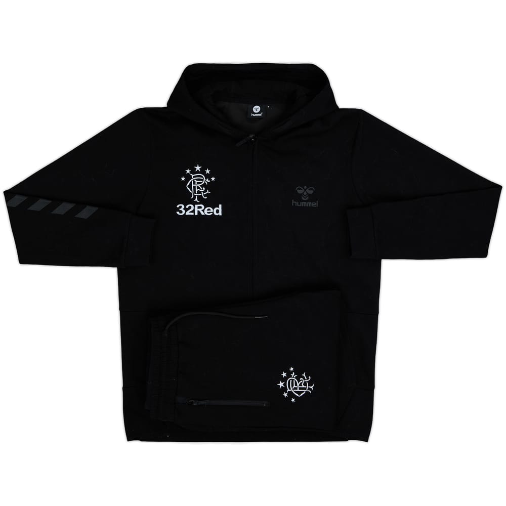2023-24 Rangers Hummel Tracksuit - 9/10 - (M)