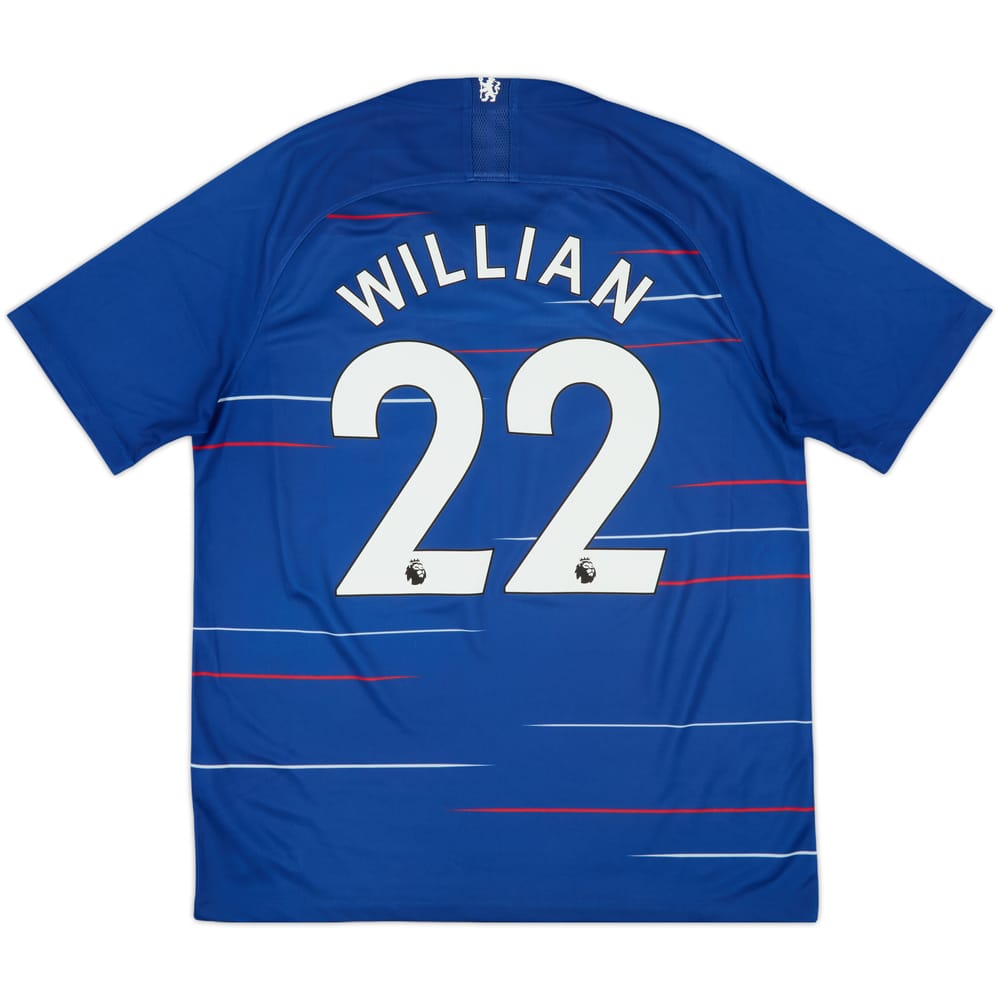 2018-19 Chelsea Home Shirt Willian #22 - 8/10 - (L)