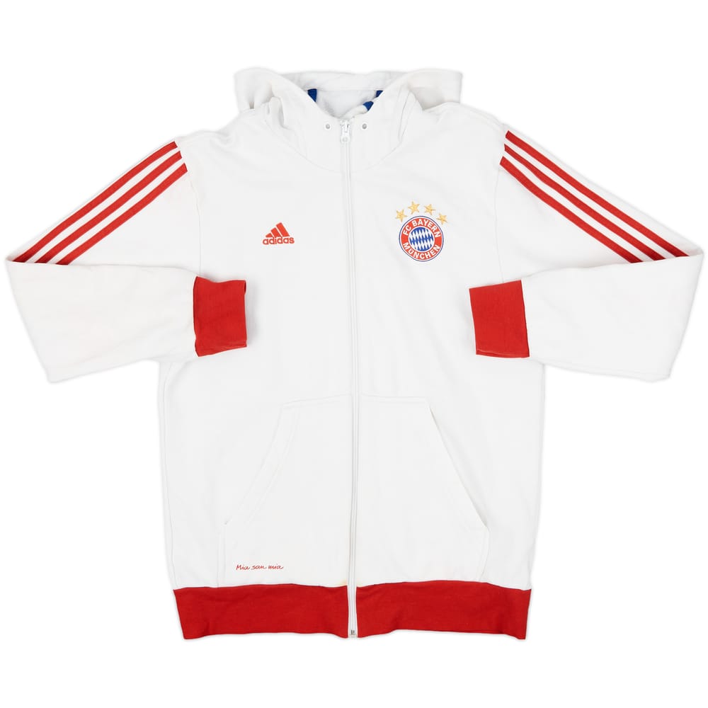 2014-15 Bayern Munich adidas Hooded Sweat Top - 5/10 - (M)