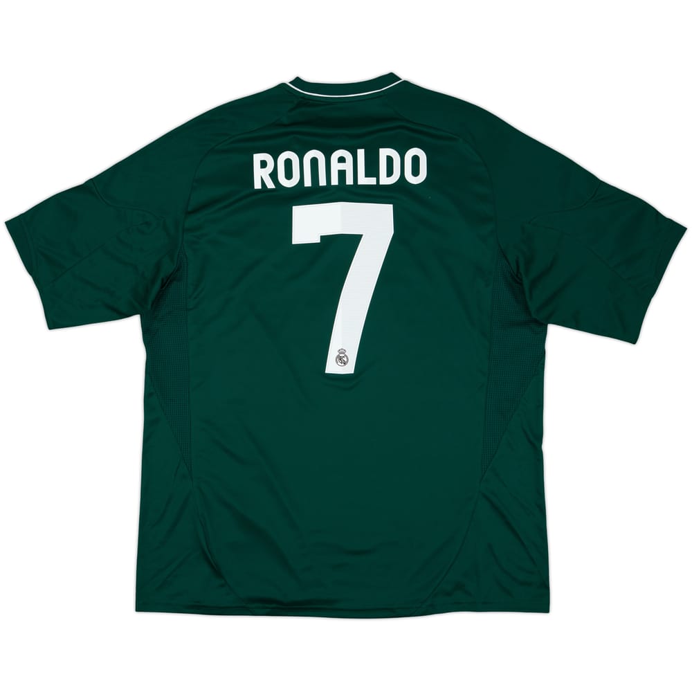 2012-13 Real Madrid CL Third Shirt Ronaldo #7 - 8/10 - (XL)