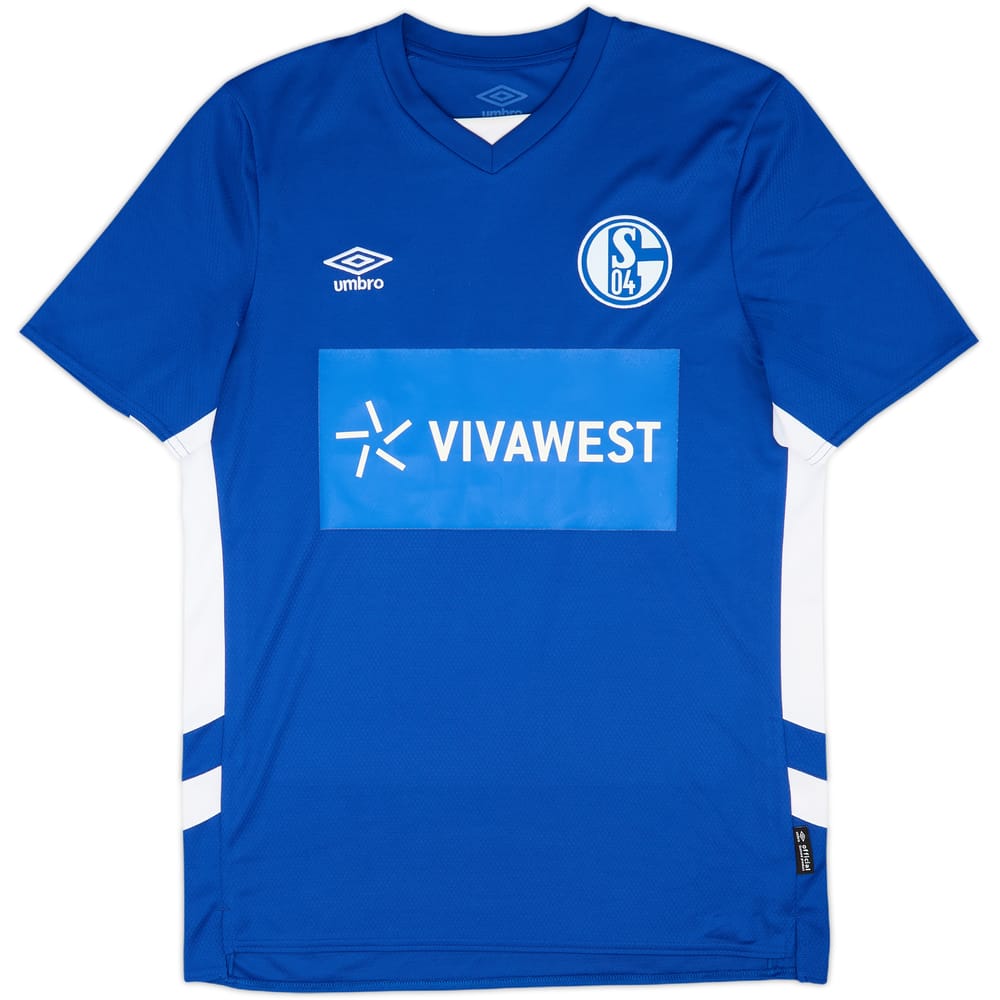 2021-22 Schalke Home Shirt - 8/10 - (L)