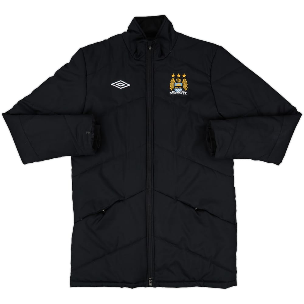 2009-10 Manchester City Umbro Padded Bench Coat - 8/10 - (M)