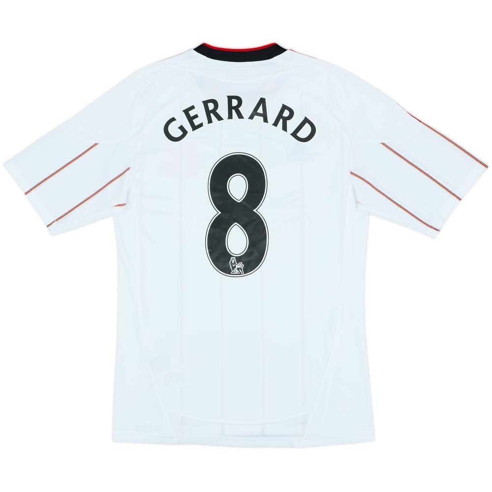 2010-11 Liverpool Away Shirt Gerrard #8 - 6/10 - (S)