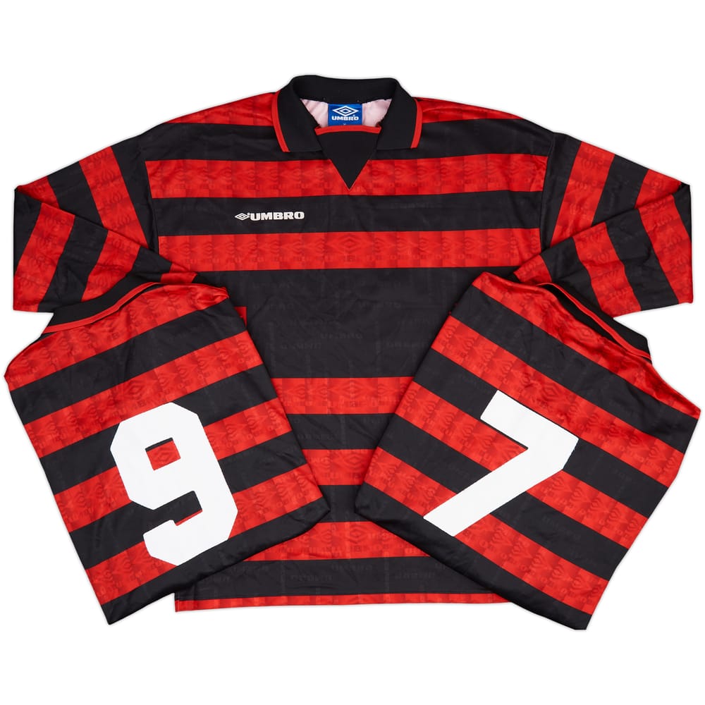 1990s Umbro Template L/S Shirt - 9/10 - (XL)