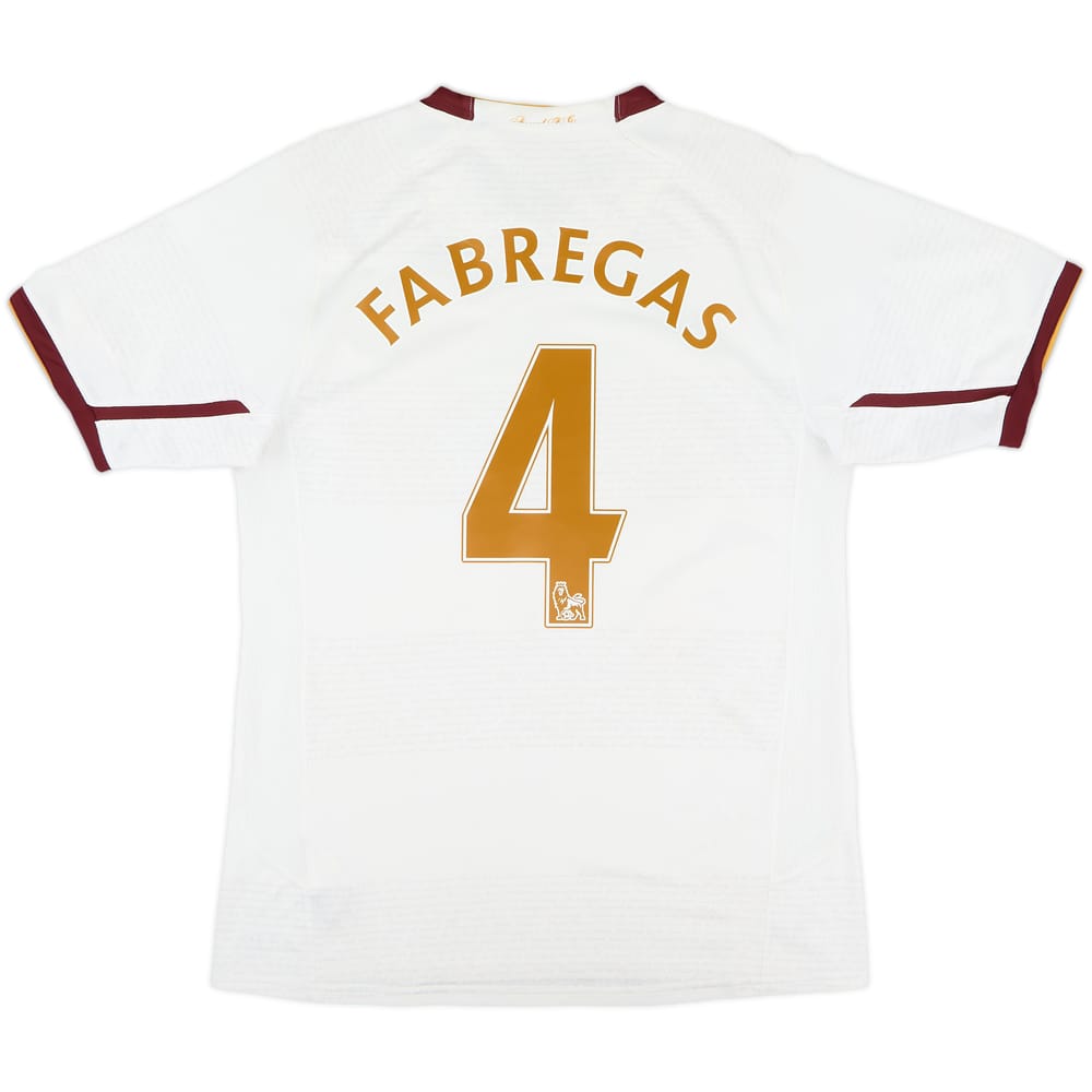 2007-08 Arsenal Away Shirt Fabregas #4 - 7/10 - (M)