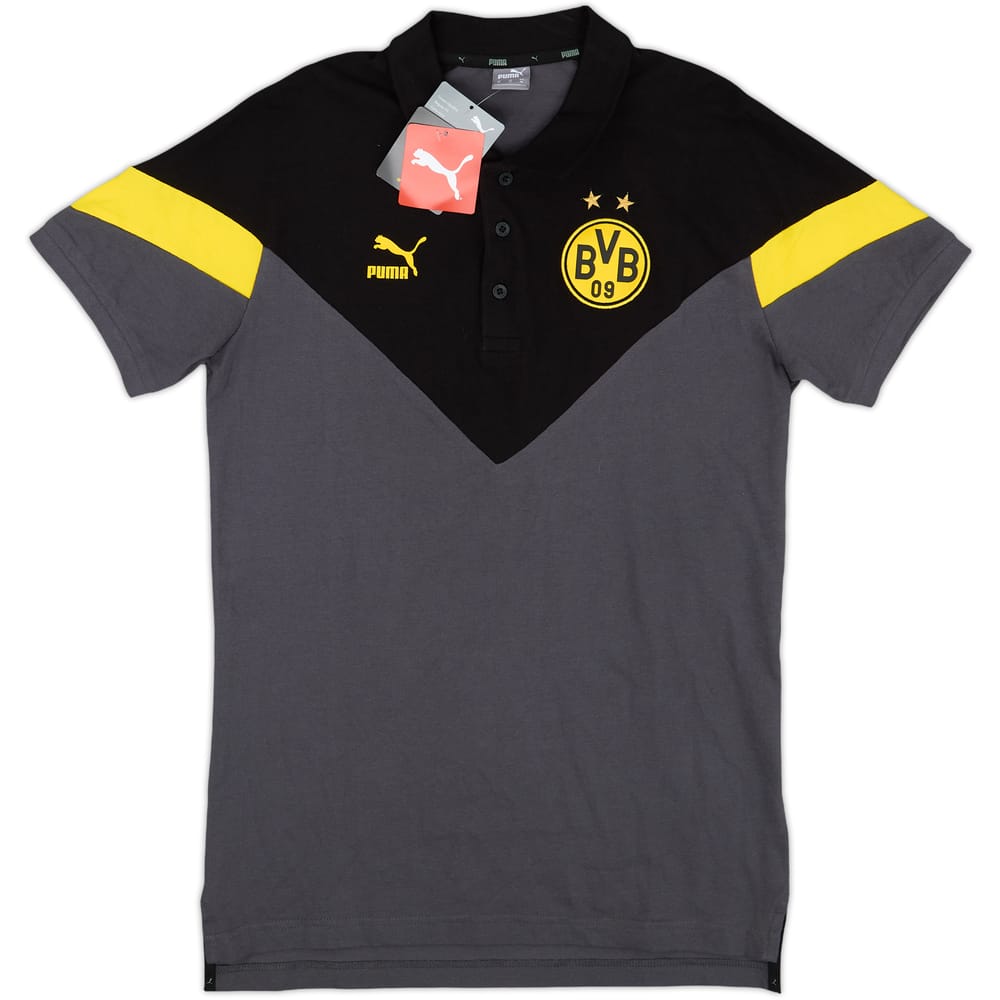 2019-20 Borussia Dortmund Puma Polo Shirt (M)