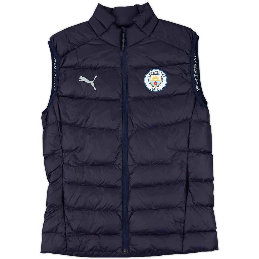 2021-22 Manchester City Puma Gilet - 8/10 - (M)