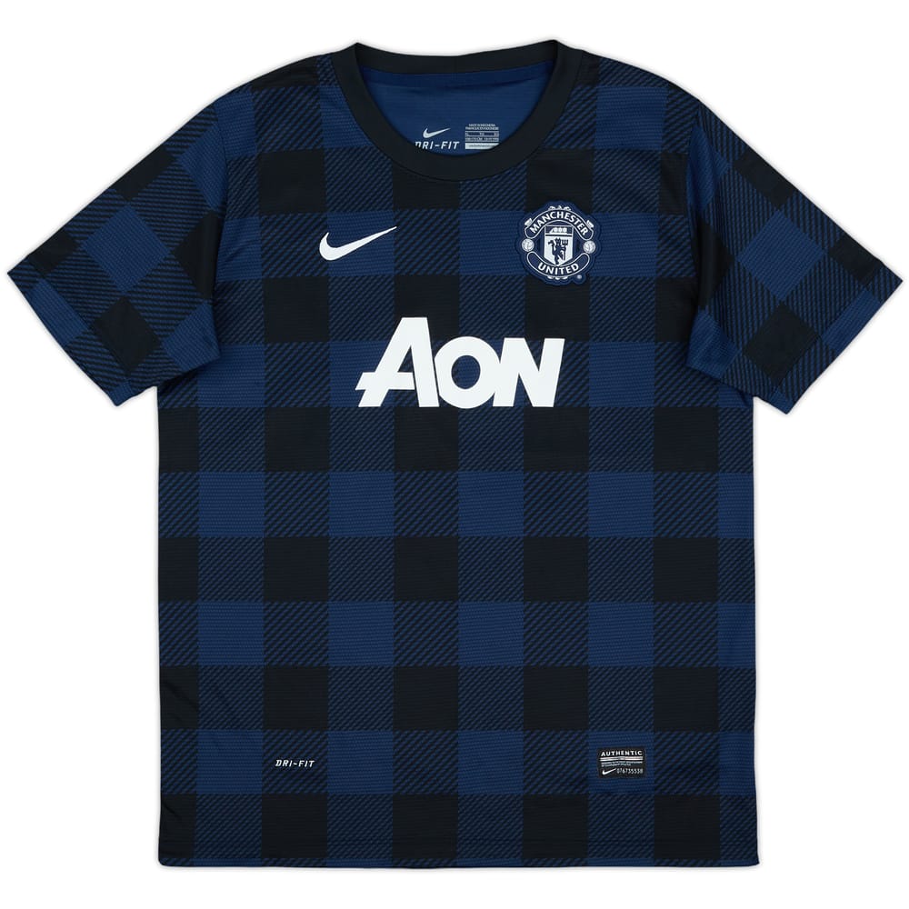 2013-14 Manchester United Away Shirt - 9/10 - (XL.Boys)