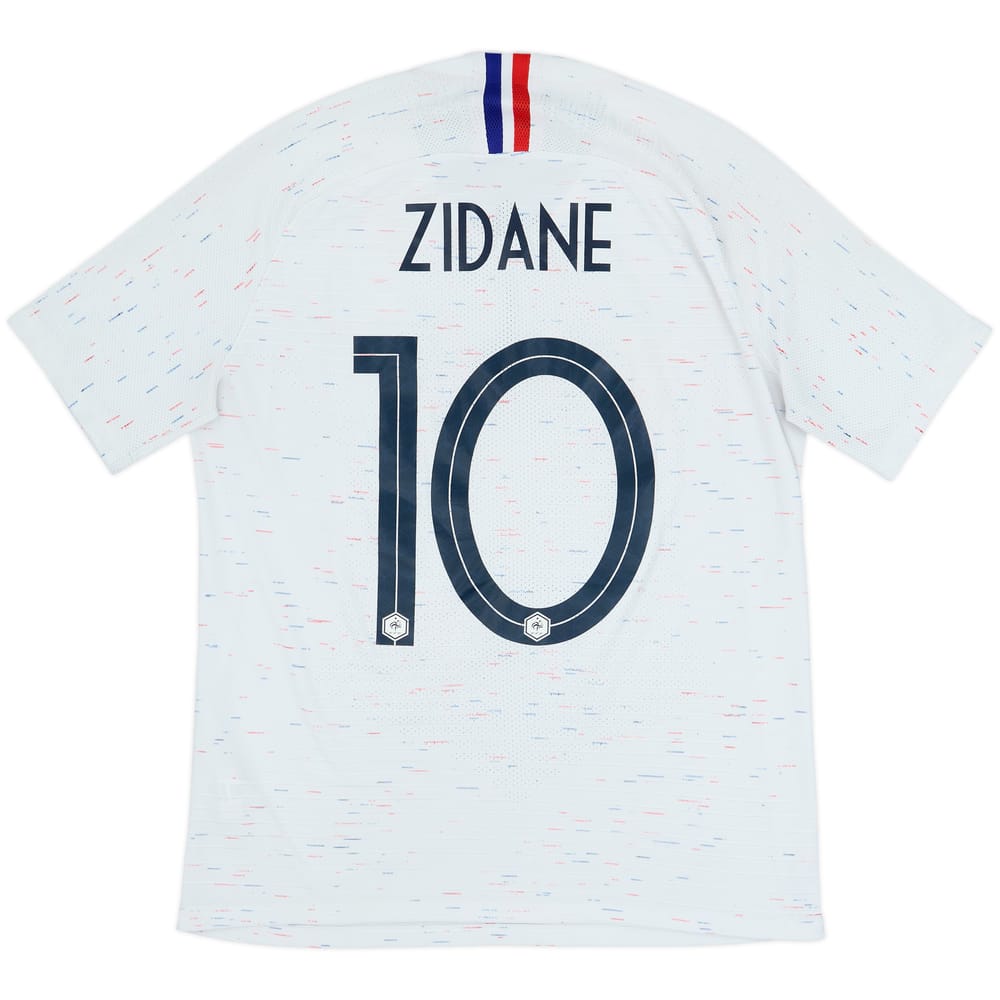 2018 France Authentic Away Shirt Zidane #10 - 5/10 - (M)