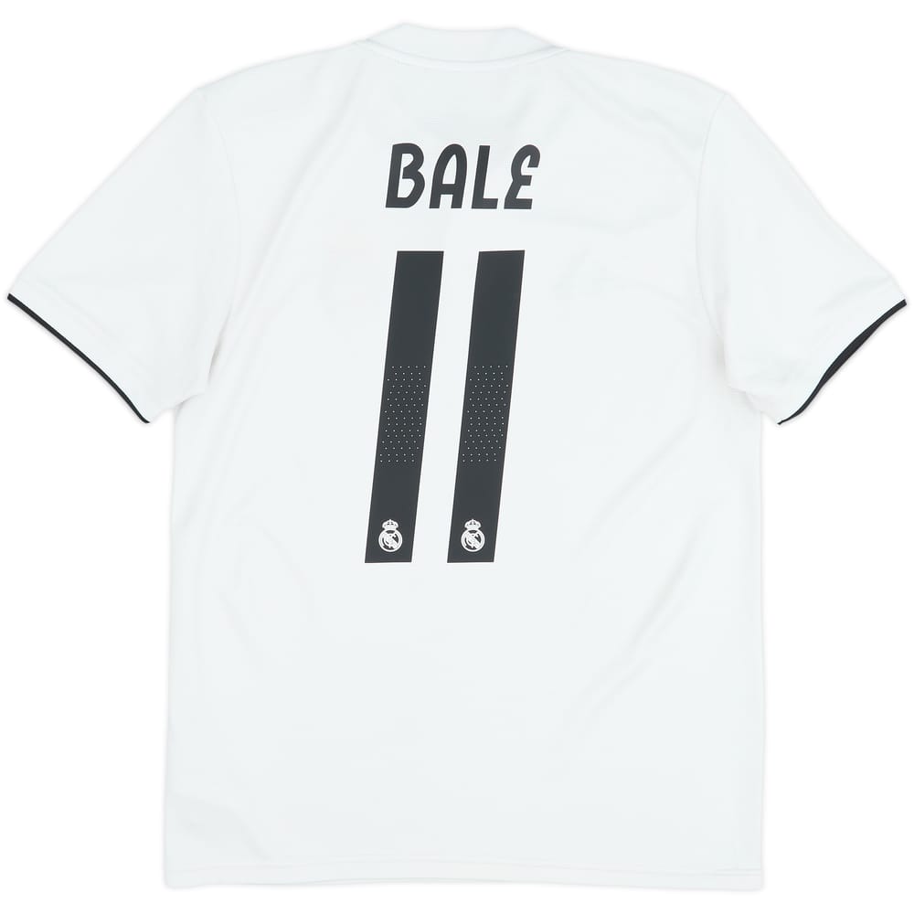 2018-19 Real Madrid Home Shirt Bale #11 - 7/10 - (S)
