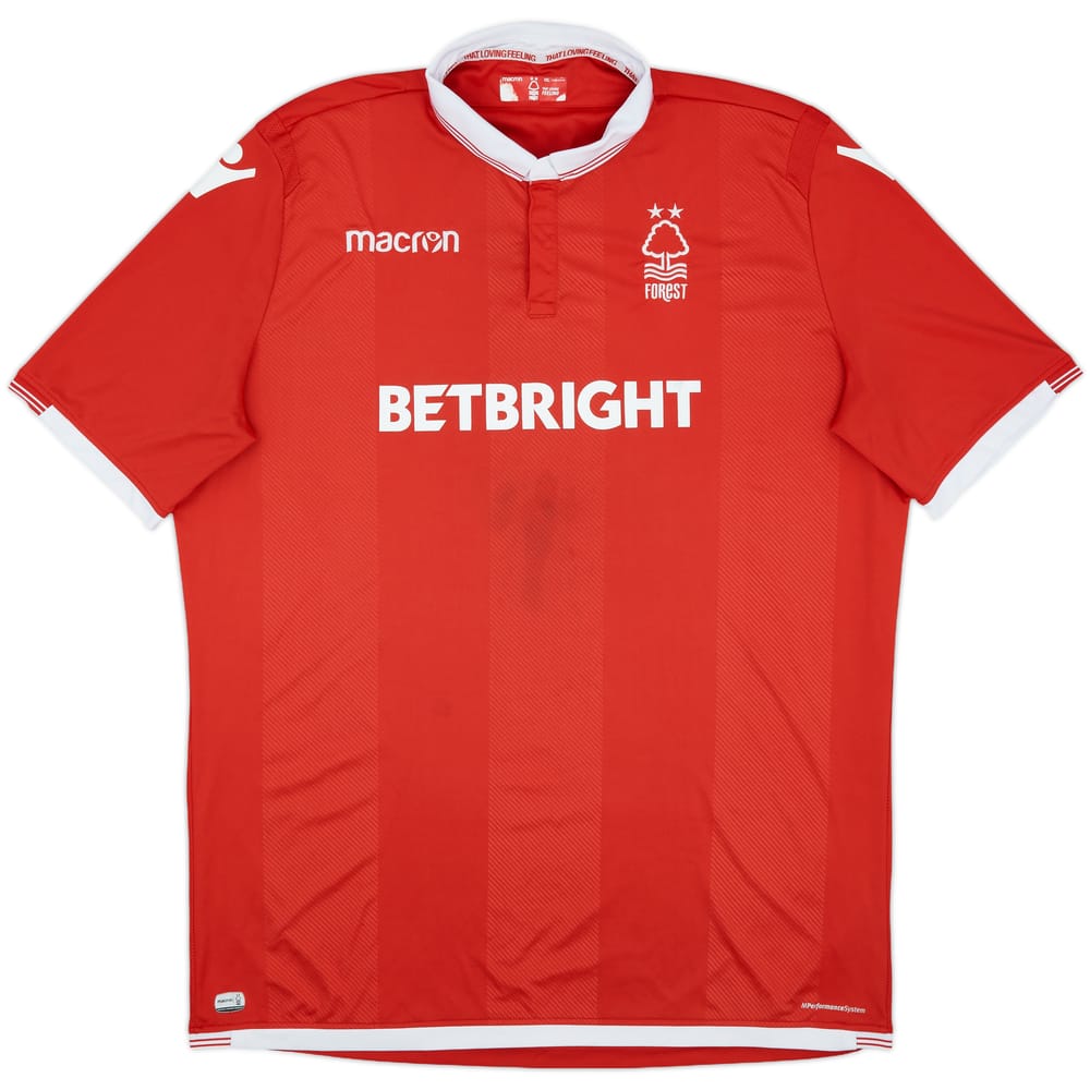 2018-19 Nottingham Forest Home Shirt - 7/10 - (5XL)