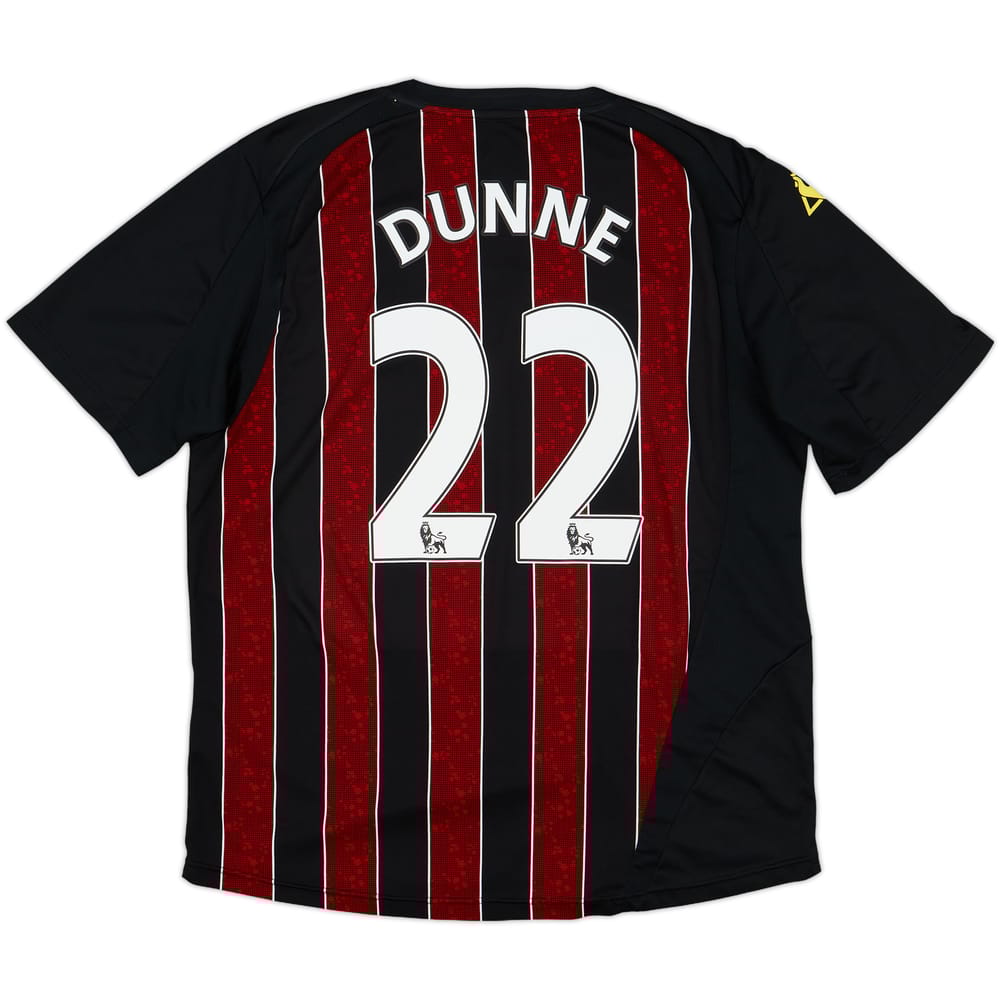 2008-09 Manchester City Away Shirt Dunne #22 - 7/10 - (L)