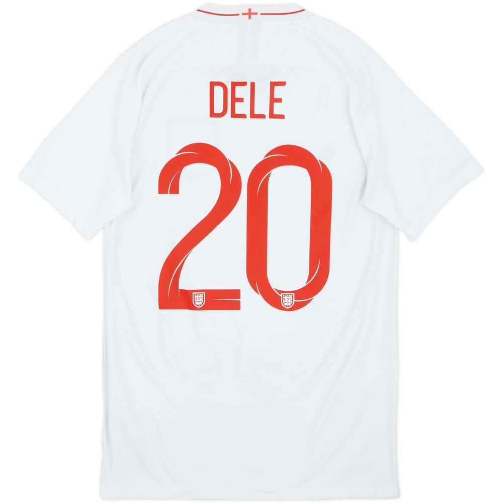 2018-19 England Home Shirt Dele #20 - 5/10 - (S)