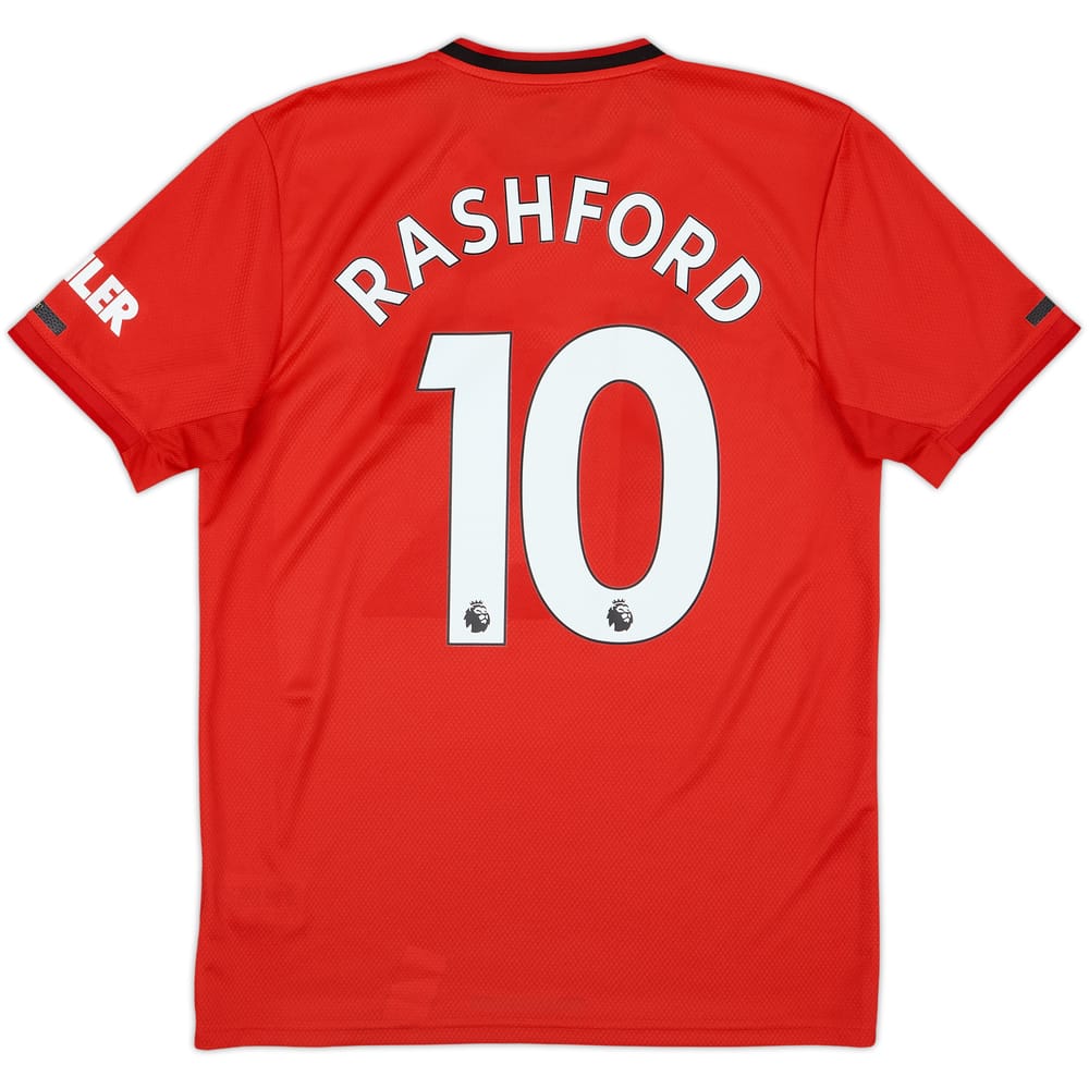 2019-20 Manchester United Home Shirt Rashford #10 - 5/10 - (M)