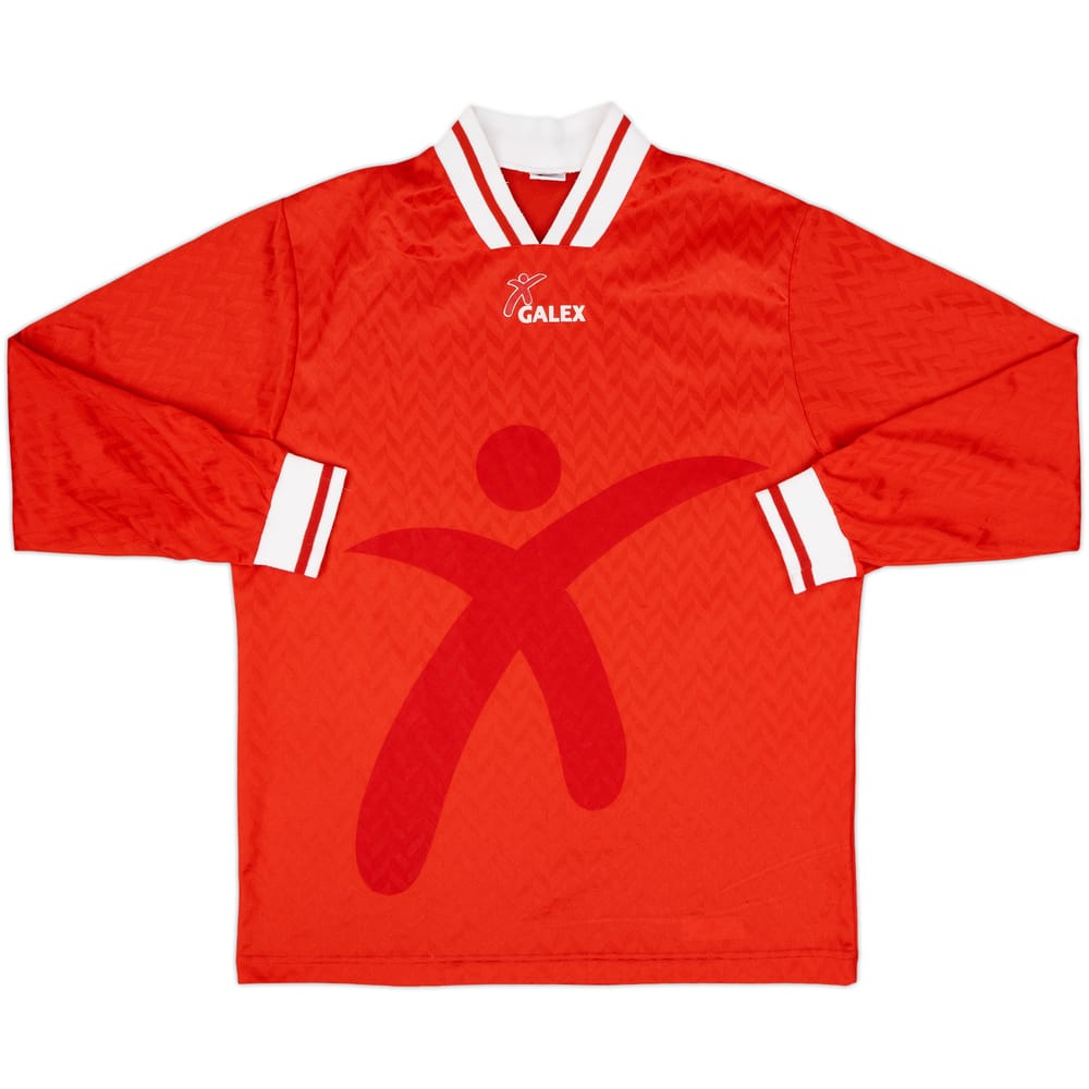 1990s Galex Template L/S Shirt - 9/10 - (L)