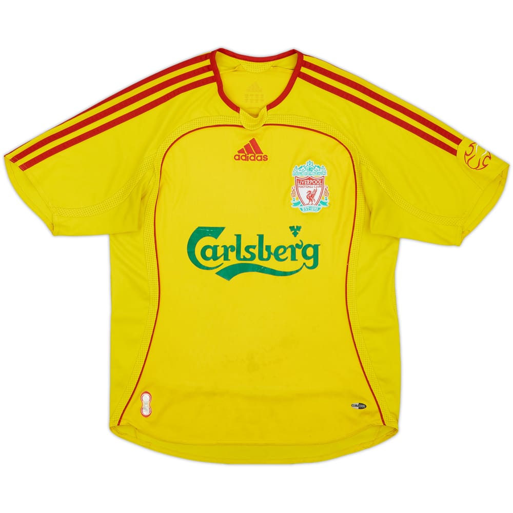 2006-07 Liverpool Away Shirt - 5/10 - (L.Boys)