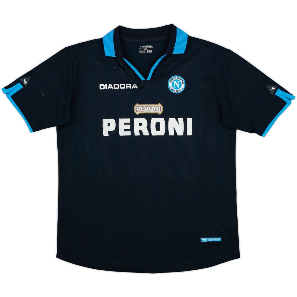 2001-02 Napoli Third Shirt - 5/10 - (XL)