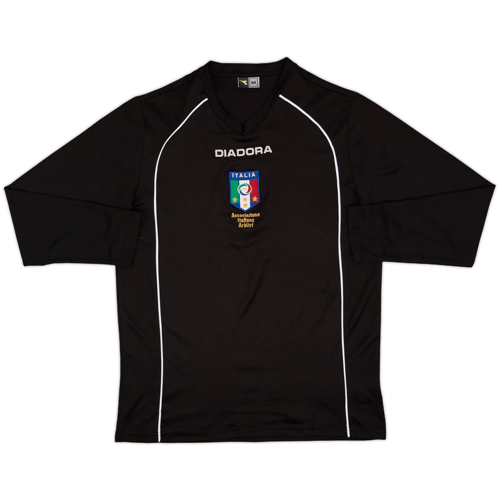 2000s Italy Diadora Referee L/S Shirt - 9/10 - (M)