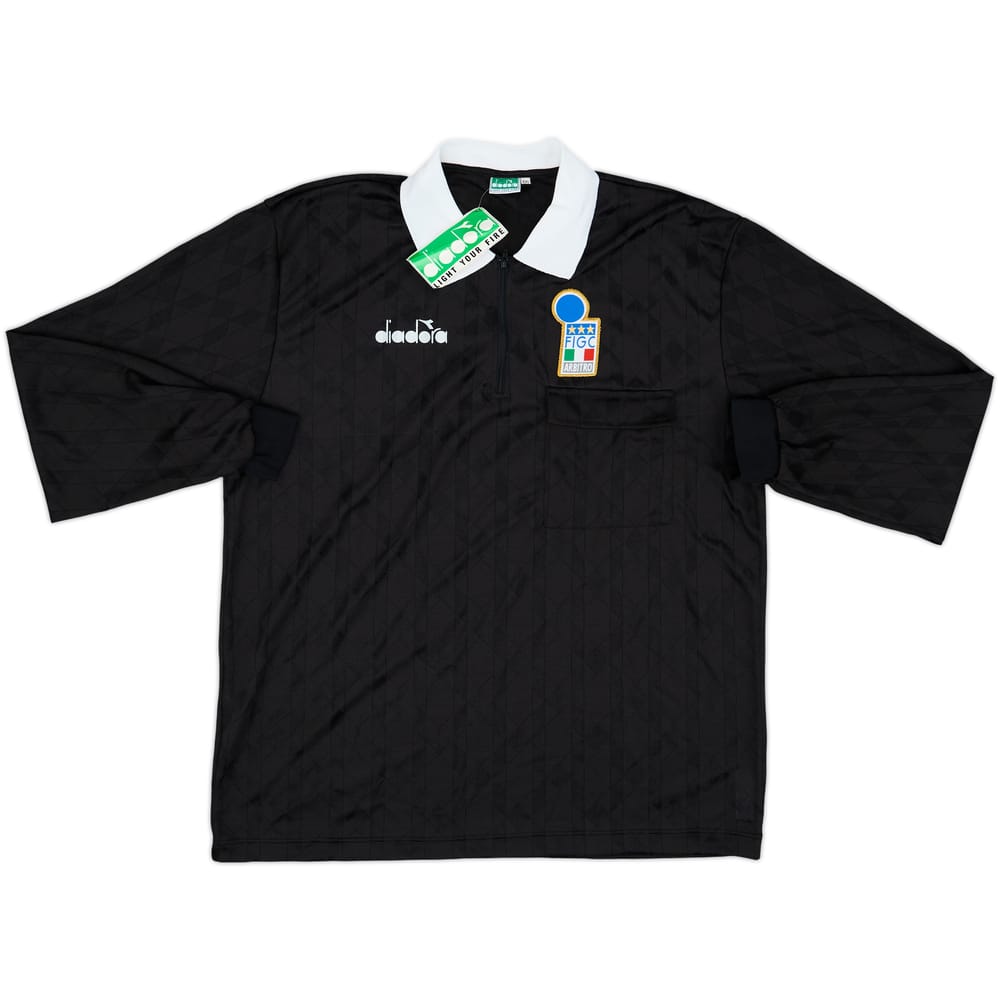 1994-95 Italy FIGC Diadora Referee L/S Shirt (XXL)