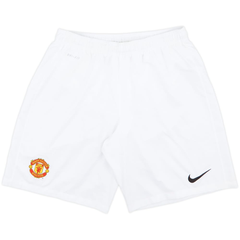 2014-15 Manchester United Home Shorts - 8/10 - (L)