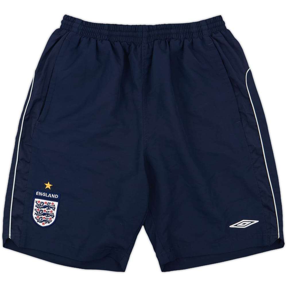 2005-07 England Umbro Training Shorts - 9/10 - (M)