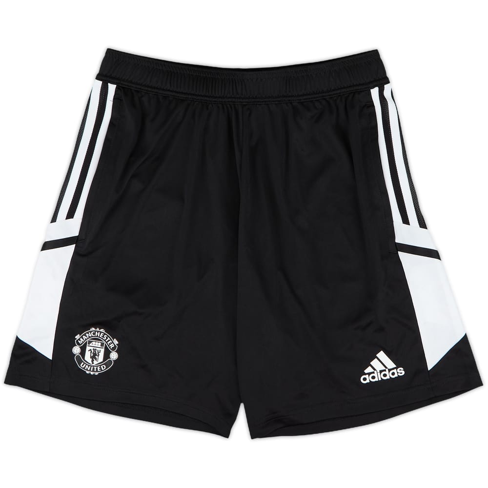 2022-23 Manchester United adidas Training Shorts - 9/10 - (M)