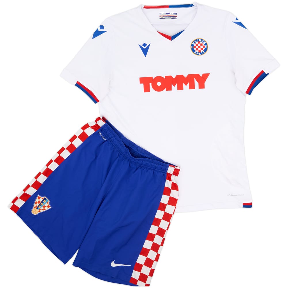 2020-22 Hajduk Split Home Shirt & Shorts - 9/10 - (M)