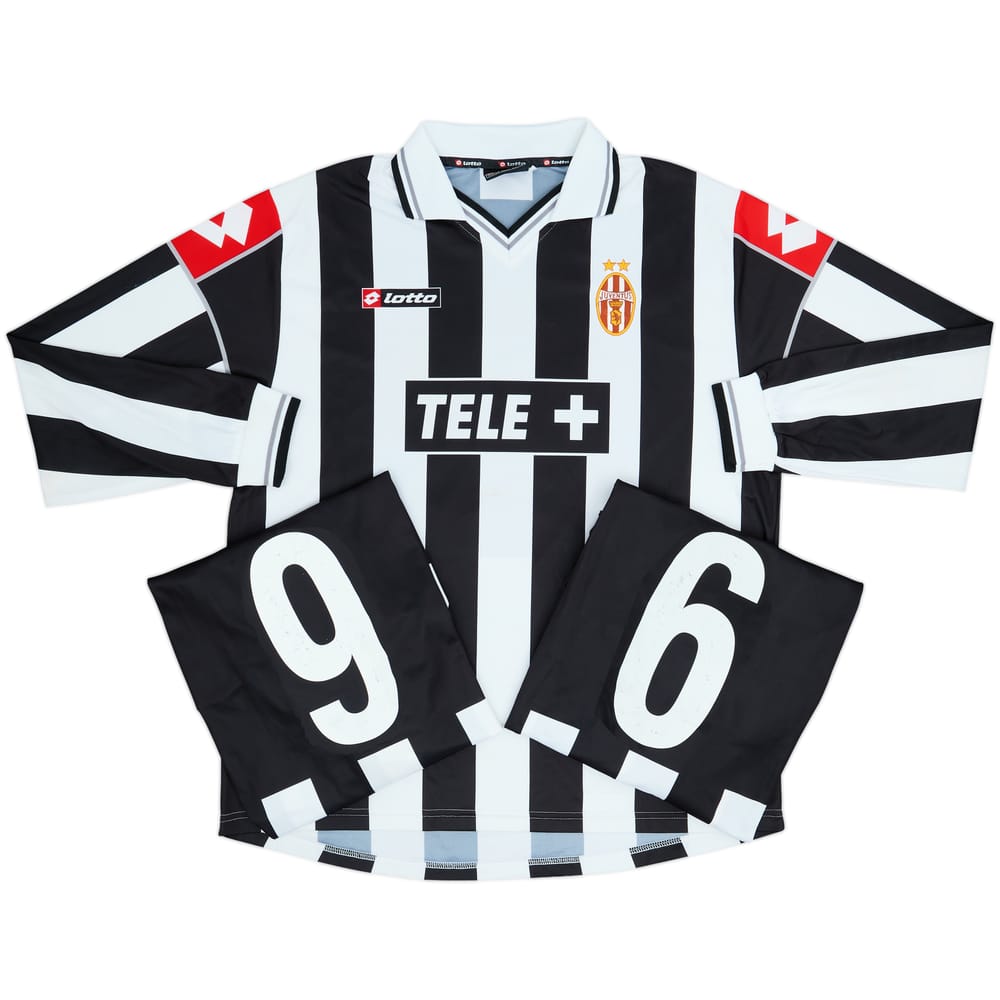 2000-01 Juventus Player Issue Home L/S Shirt - 5/10 - (XL)
