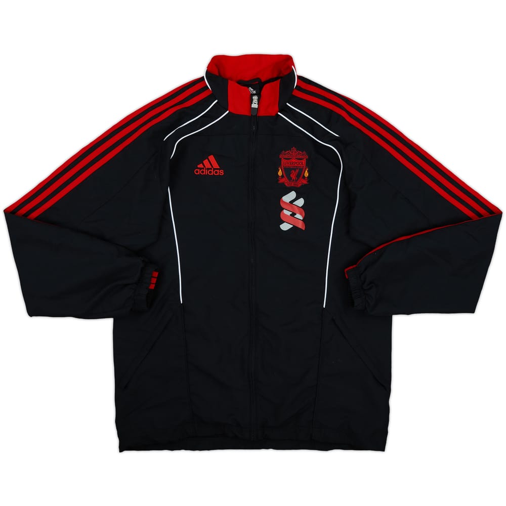 2010-11 Liverpool adidas Track Jacket - 8/10 - (M)