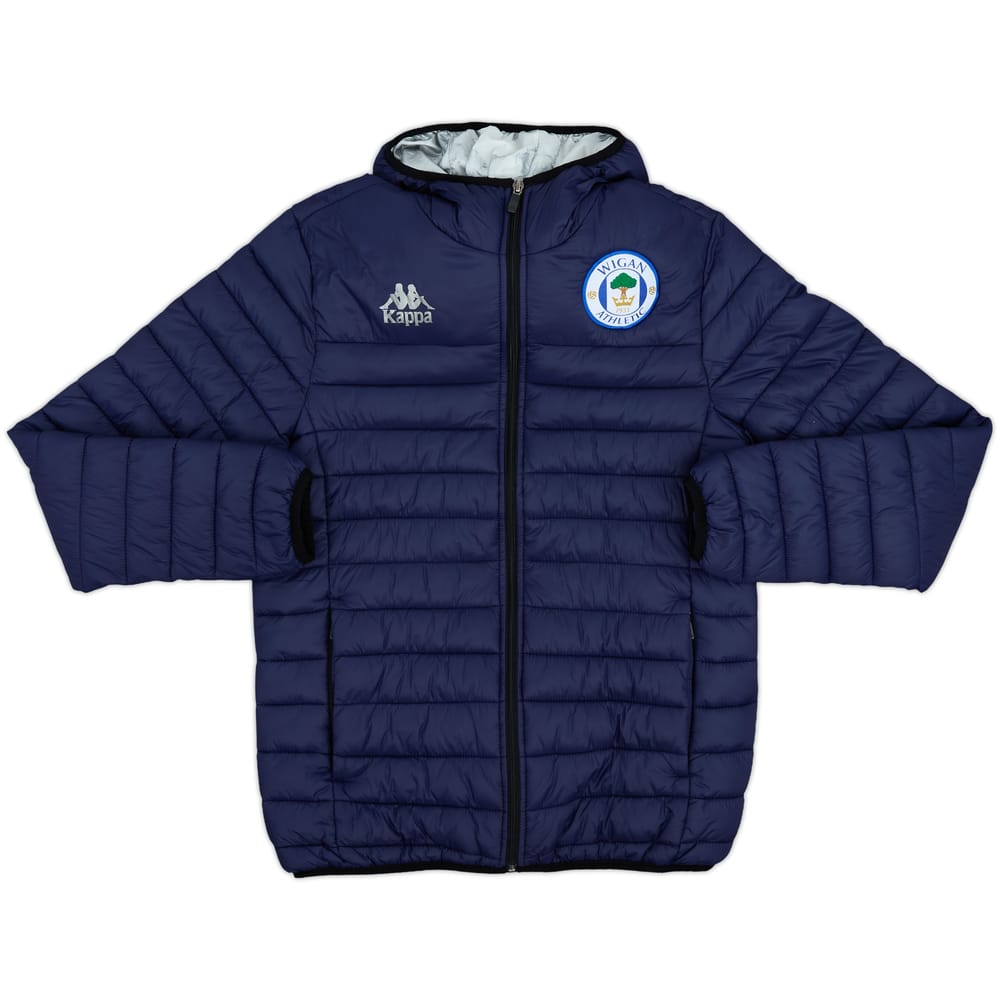 2016-17 Wigan Kappa Padded Bench Coat - 7/10 - (S)